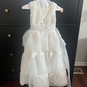 Flower girl dress, size 4